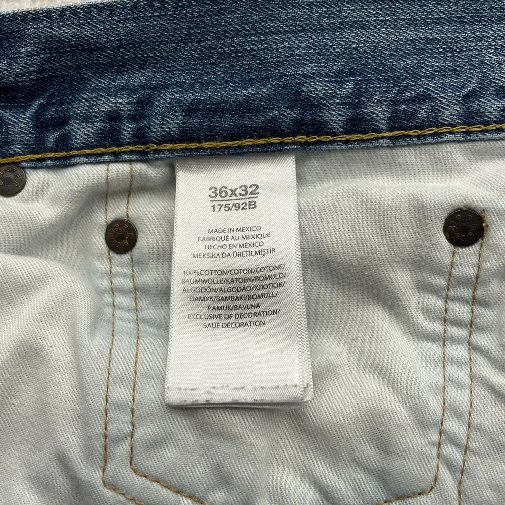 Polo Ralph Lauren Jeans Mens 38x30 (Tag 36x32) Hampton Relaxed Straight Stone